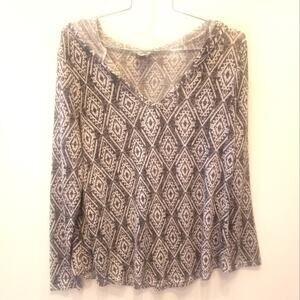 Joe Boxer Boxy Sweater Lightweight Black & White Size 1X‎